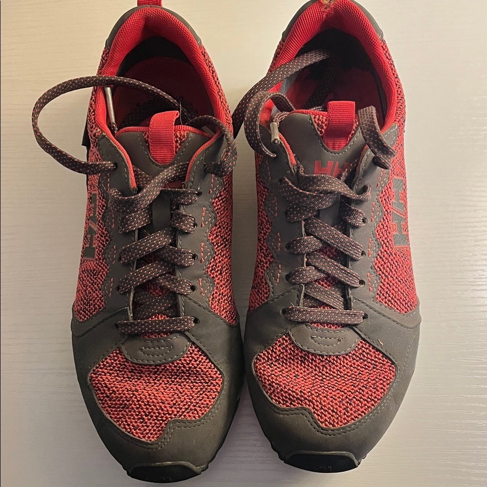 Helly Hansen Red and Dark Gray Athletic Shoes